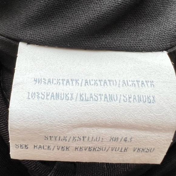 EN FRANCAIS by Huey Waltzer Black Gown Sz 10 - Picture 11 of 11